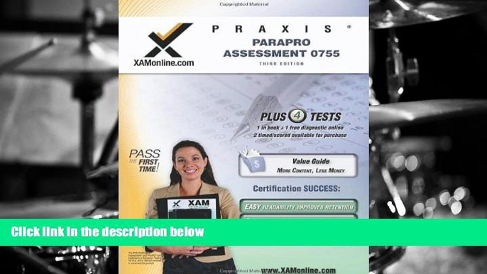 Popular Book  PRAXIS ParaPro Assessment 0755 Teacher Certification Test Prep Study Guide (XAM