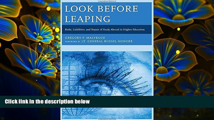 READ book Look Before Leaping: Risks, Liabilities, and Repair of Study Abroad in Higher Education