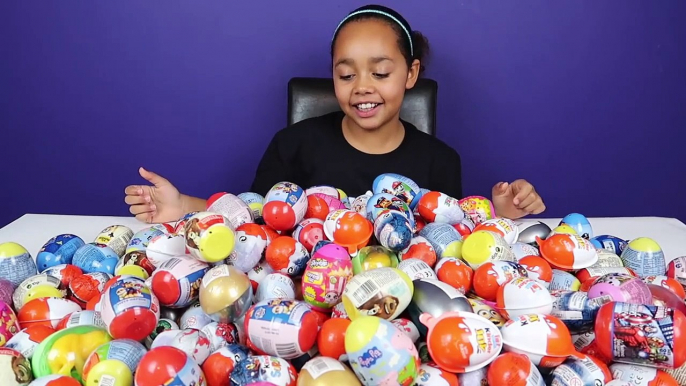 SURPRISE EGGS GIVEAWAY WINNERS! Shopkins - Kinder Surprise Eggs - Disney Eggs - Frozen - Marvel Toys-uMSj