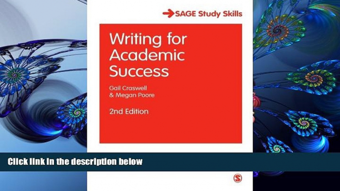 READ book Writing for Academic Success (SAGE Study Skills Series) Gail Craswell For Ipad