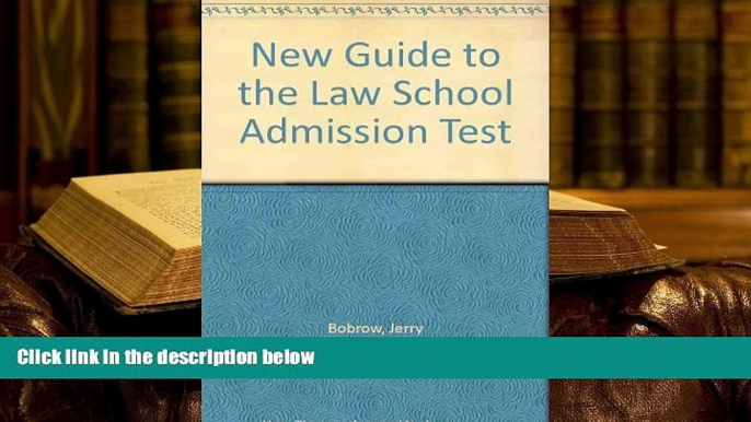 READ book New Guide to the Law School Admission Test  Pre Order