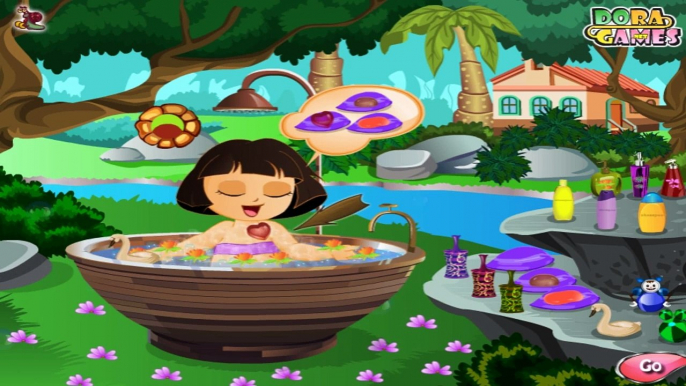 Cute Dora Bathing Game - New Dora Games - Fun Baby Bathing Games for Little Girls