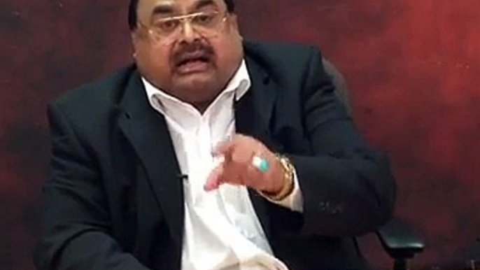 Altaf Hussain Once Again Blaming Pakistani Army