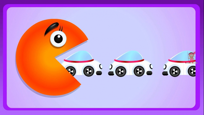 Learn colors with pacman #eating #color #fruits #vegitables #children #toddlers #education