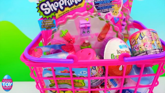 SHOPKINS Gigante con Plastilina Huevos Sorpresa | Shopkins Ciego Bolsas de Shopkins 12 Pack Impresionante Juguete