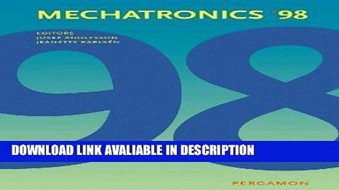 download epub Mechatronics  98 Free Audiobook