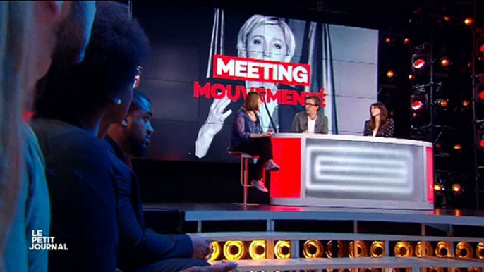 Confondues avec l'équipe de "Quotidien" sur TMC, deux journalistes du Petit Journal violemment expulsées d'un meeting FN