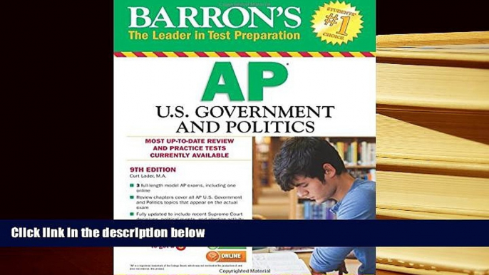 READ book Barron s AP U.S. Government and Politics, 9th Edition (Barron s AP United States