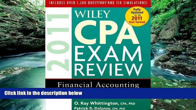 Best Ebook  Wiley CPA Exam Review 2011, Financial Accounting and Reporting (Wiley CPA Examination