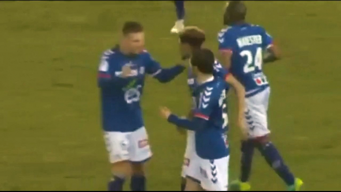 2-2 Strasbourg vs Tours - Vincent Nogueira Goal HD - Tours vs Strasbourg - 21.02.2017