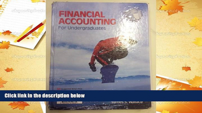 Popular Book  Financial Accounting for Undergraduates  For Kindle