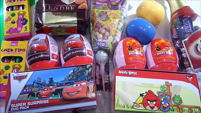 SURPRISE EGGS - 40 surprise eggs DISNEY TOYS FROZEN MINIONS DORY ANGRY BIRDS CARS 101 DALM