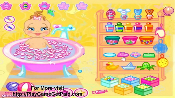 Baby Bathing Game for little baby - doras games