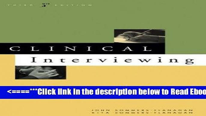 Read Clinical Interviewing Popular Book