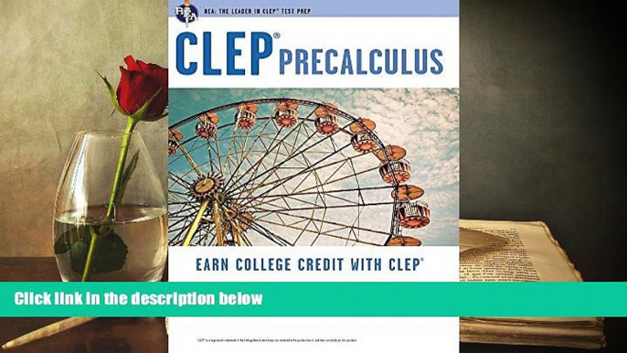 Free PDF CLEP® Precalculus (CLEP Test Preparation) Books Online