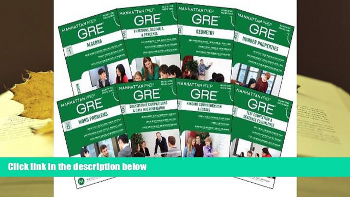 PDF [Download]  Manhattan Prep GRE Set of 8 Strategy Guides (Manhattan Prep GRE Strategy Guides)