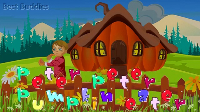 Peter Peter Pumpkin Eater Nursery Rhymes By Talking Tom | Kids TvSongs