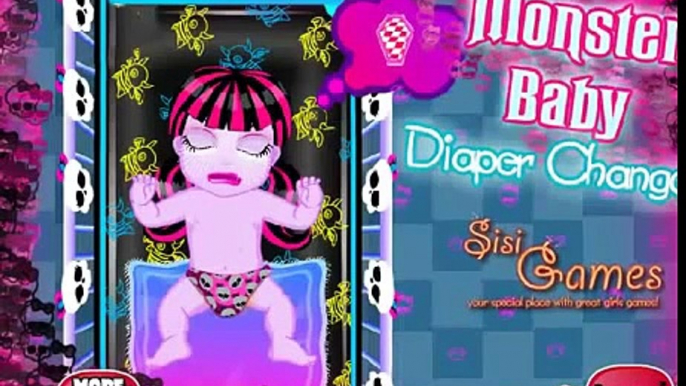 Juegos para Chicas de Monster Bebé Cambio de Pañal jgJQvKEcxSs # Jugar Juegos de disney # Reloj de dibujos animados