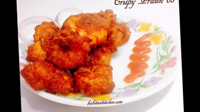 healthy Crispy Prawn 65-Shrimp 65-Indian Non Veg Starter Recipe