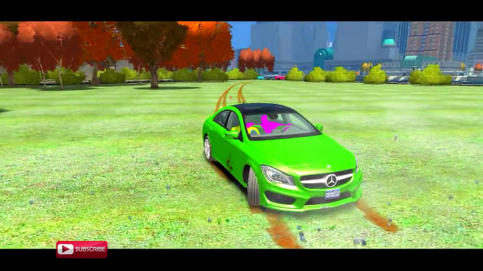 COLORES SPADERMAN y los COLORES SUPER COCHES MERCEDES BENZ de canciones infantiles a los NIÑOS CANCIONES de la MEGA FIESTA wi