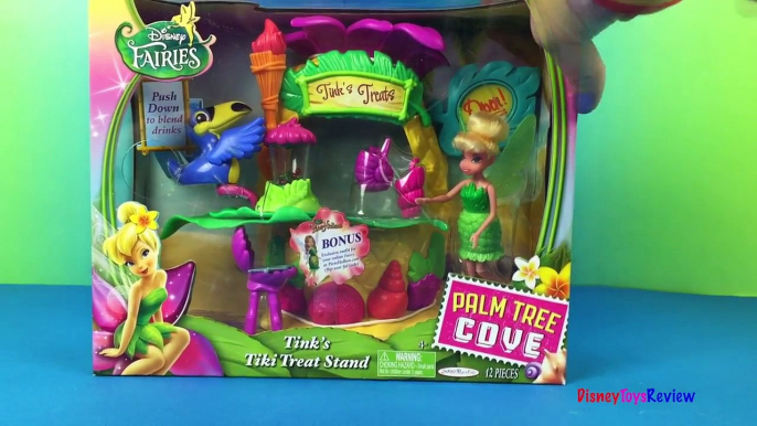 ❤ Disney Fairies Tinks Tiki Treat Stand ❤ Tinker bell Girls Toys - Princess Dress Up & Ha