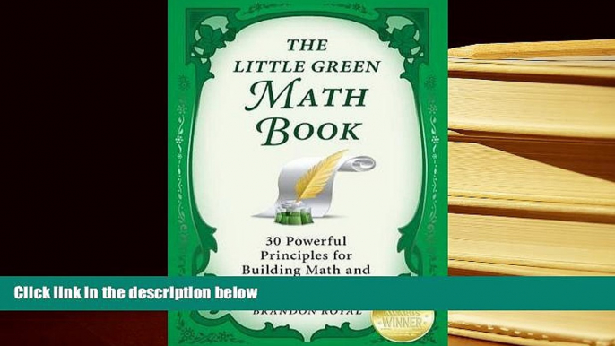 Popular Book  The Little Green Math Book: 30 Powerful Principles for Building Math and Numeracy