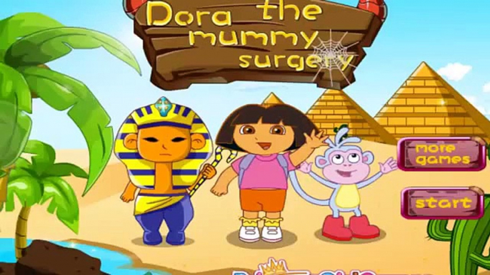 Cartoon game. Dora The Explorer - Dora Hand Doctor Caring. Full Episodes in English new