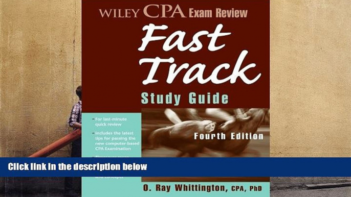 Popular Book  Wiley CPA Exam Review Fast Track Study Guide  For Kindle