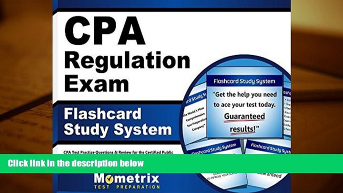 Popular Book  CPA Regulation Exam Flashcard Study System: CPA Test Practice Questions   Review for