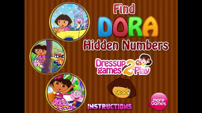 Dora The Explorer Learn to Count w/ Farm Animals - Dora the Explorer Full Episodes for Chi