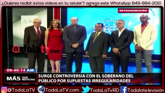 Surge controversia en el Premio Soberano del publico por irregularidades-Mas Que Noticias-Video