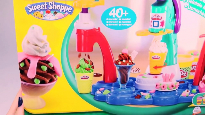 Play Doh Magic Swirl Ice Cream Shoppe Playset Playdough Desserts Play-Dough Ice Cream