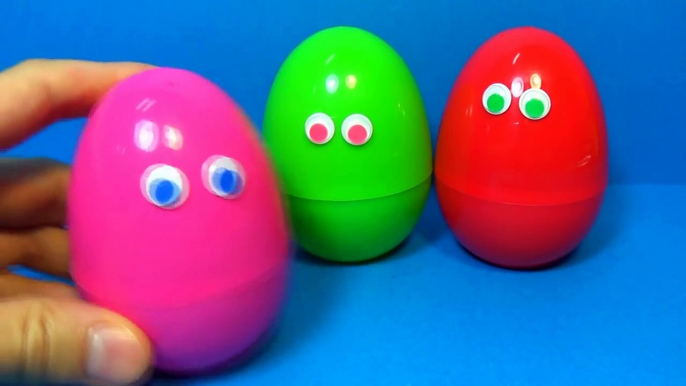 3 surprise eggs with FUNNY TOYS Super eggs surprise unboxing for Kids for BABY Funny Compilation-Ah-CgIXA