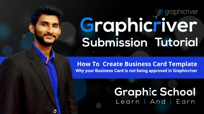 How To Create Business Card Template | Why your Business Card is not being Approved in Graphicriver | Graphic School