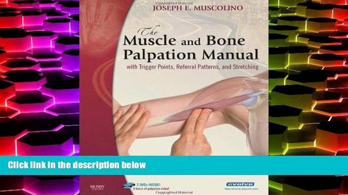 PDF [DOWNLOAD] The Muscle and Bone Palpation Manual with Trigger Points, Referral Patterns and