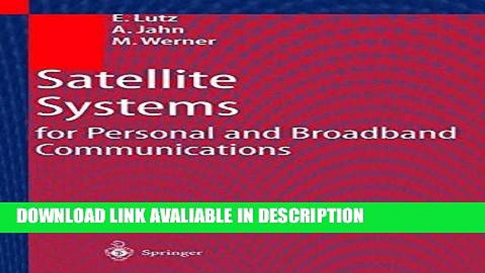 download epub Satellite Systems for Personal and Broadband Communications Full Book