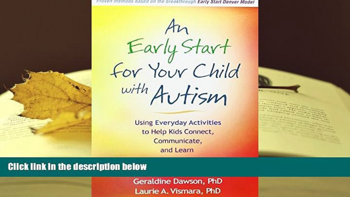 Kindle eBooks  An Early Start for Your Child with Autism: Using Everyday Activities to Help Kids