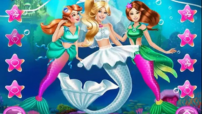 Barbie Sirena De La Boda – Los Mejores Barbie Juegos De Vestir Para Niñas Y Niños