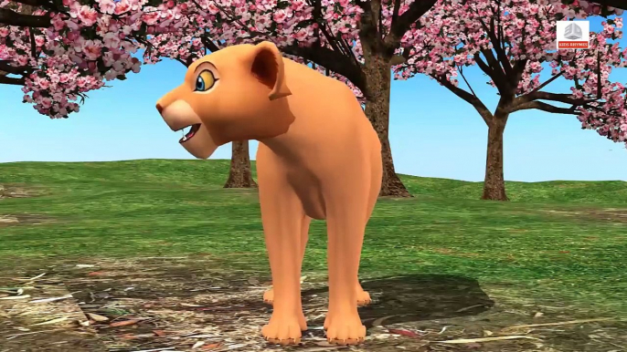 Ringa Ringa Roses - 2 ( Animals ) - 3D Animation English Nursery rhymes For children