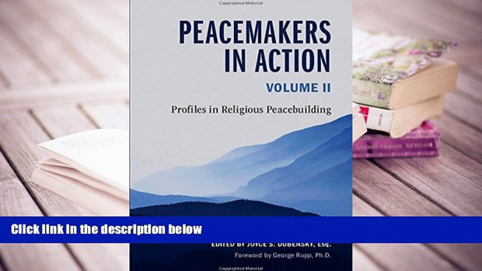 PDF [DOWNLOAD] Peacemakers in Action: Volume 2: Profiles in Religious Peacebuilding FOR IPAD