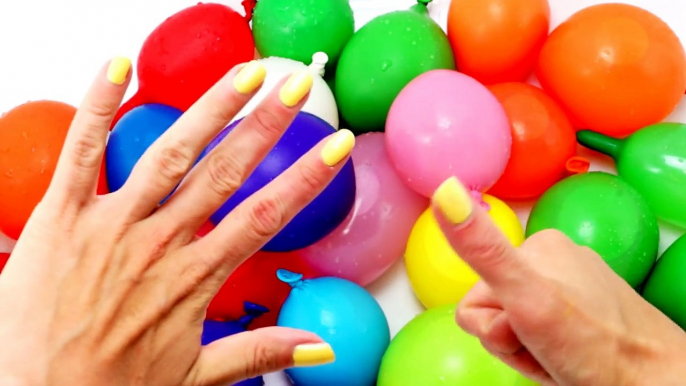 Aprender los Colores Super Mojado por Qué Globos de Agua de la Familia Dedo Rima de cuarto de niños de VÍDEO SUPERIOR para los Niños