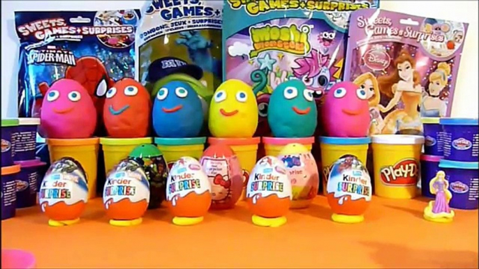 150 Huevos Sorpresa unboxing 2 horas GIGANTE MEGA COMPILACIÓN! Kinder Play-Doh Disney Peppa Pi