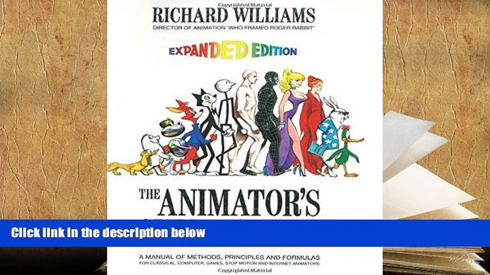 PDF  The Animator s Survival Kit: A Manual of Methods, Principles and Formulas for Classical,