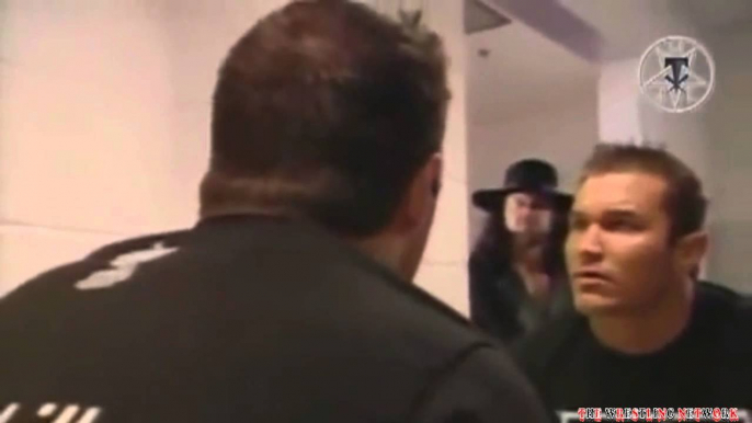 Randy Orton sees Undertaker in the mirror