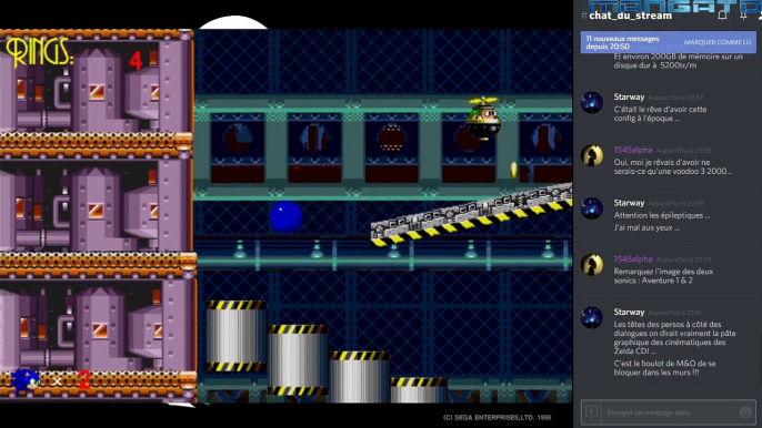 Live - Vieux fangames Sonic - Retour vers le passé act 3 partie 1