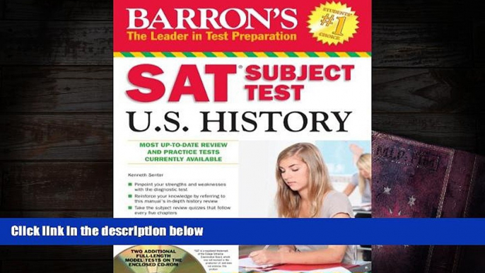 Best Ebook  Barron s SAT Subject Test in U.S. History with CD-ROM (Barron s SAT Subject Test U.S.