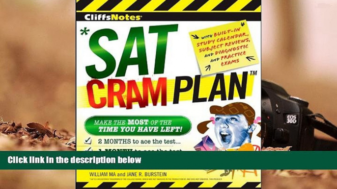 Best Ebook  CliffsNotes SAT Cram Plan (Cliffsnotes Cram Plan)  For Full