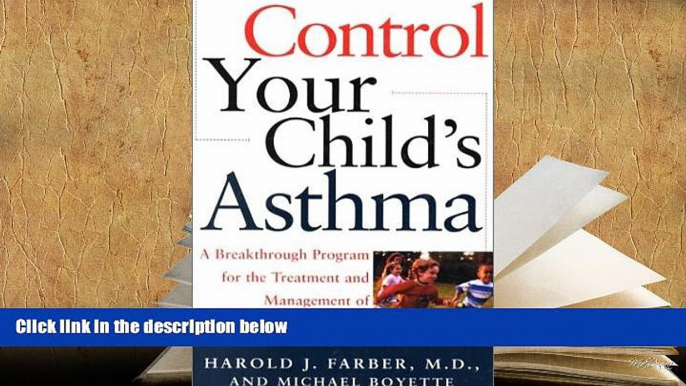 Kindle eBooks  Control Your Child s Asthma: A Breakthrough Program for the Treatment and