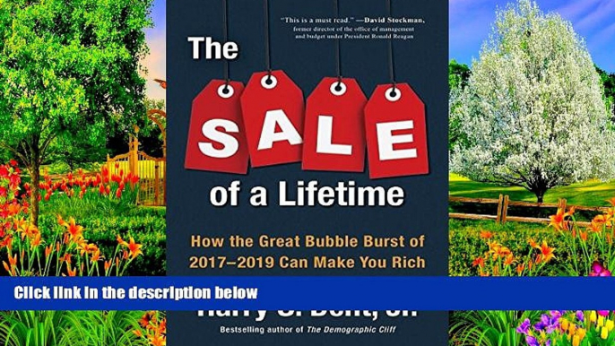 Best Ebook  The Sale of a Lifetime: How the Great Bubble Burst of 2017-2019 Can Make You Rich  For