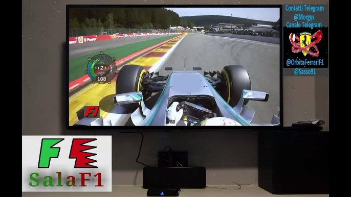 Pole Lap Onboard - F1 2015 Round 11 - GP Belgio (SPA) Lewis Hamilton